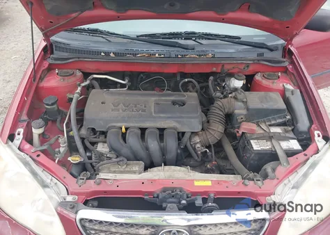 2008 Toyota Corolla Ce из США, поврежденный, VIN 2T1BR32E28C893685